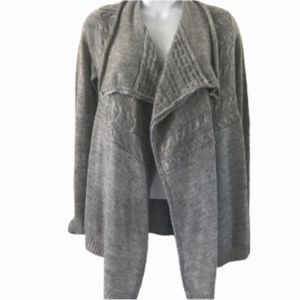 LINK Open Front Wrap Sweater Cardigan